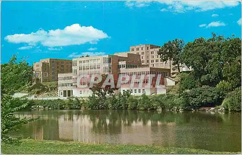 Moderne Karte Hillcresst Dormitory University of Iowa Iowa City