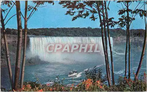 Moderne Karte American Falls and Maid of the Mist