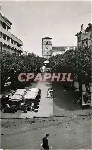 Moderne Karte Nos Belles Pyrenees Hendaye Place de la Republique