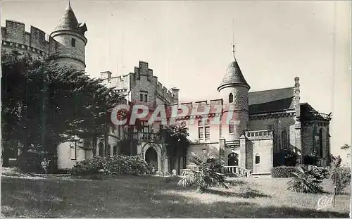 Cartes postales moderne Hendaye (B P) Frontiere Fronco Espagnole Chateau d'Abbadie
