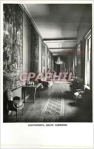 Cartes postales moderne Chatsworth South Corridor