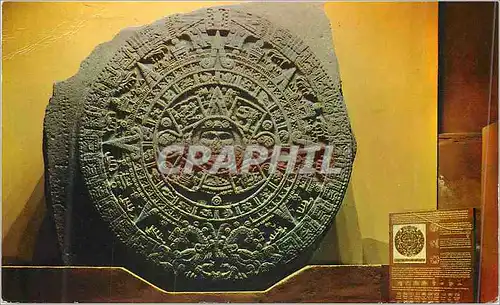 Cartes postales moderne Calendario Azteca Museo Nacional Mexico DF