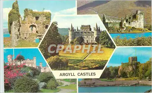 Cartes postales moderne Argyll Gastles Tarbert Dunoon Inverary Kilchurn Dunollie