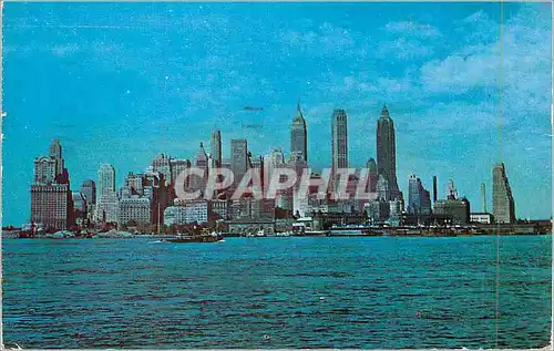 Cartes postales moderne The Sky Scraping Towers of Manhattan's Finacial District Make an Impressive Picture