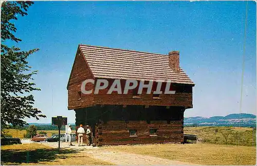 Moderne Karte Revolutionary Period Blockhouse Saratoga National Historical Park Bemis Heights N Y