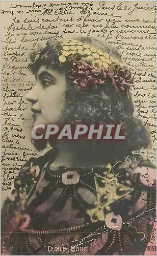 Cartes postales Cecile Bare