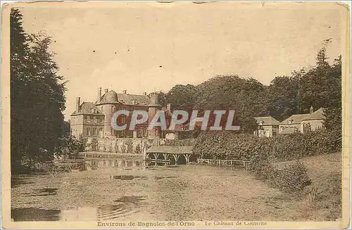 Cartes postales Environs de Bagnoles de l'Orne Le Chateau de Couterne
