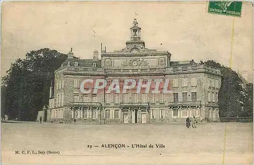 Cartes postales Alencon L'Hotel de Ville Issy (Seine)
