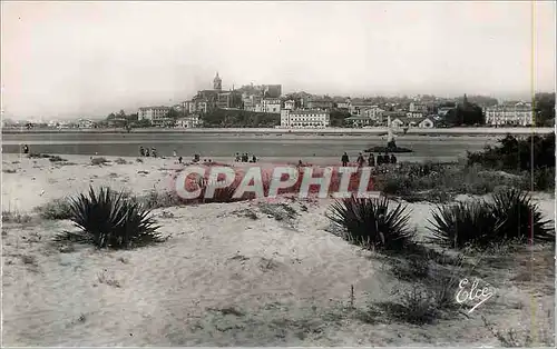 Moderne Karte Hendaye (B P) Fontarabie vue d'Hendaye