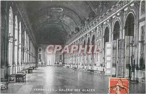 Cartes postales Versailles Galerie des Glaces