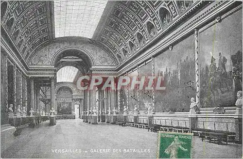 Ansichtskarte AK Versailles Galerie des Batailles