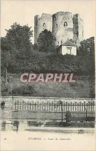 Cartes postales Etampes Tour de Guinette