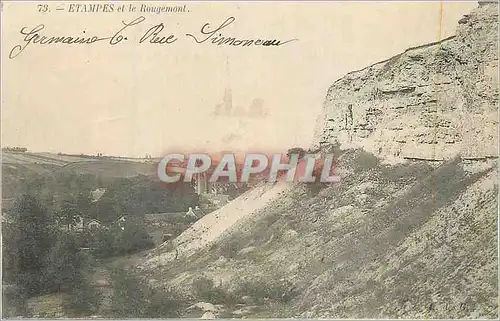 Cartes postales Etampes et le Rougemont