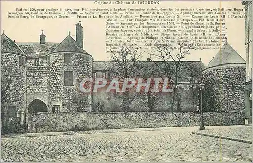 Ansichtskarte AK Origine du Chateau de Dourdan