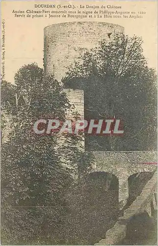 Cartes postales Dourdan (S et O) Le Donjon du Chateau