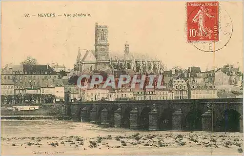 Cartes postales Nevers Vue Generale