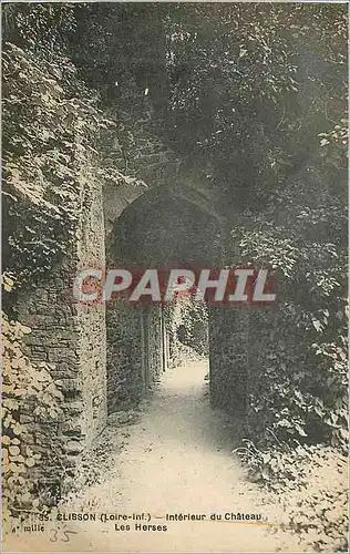 Cartes postales Clisson (Loire Inf) Inferieur du Chateau Les Herses