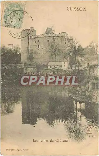 Cartes postales Clisson Les Ruines du Chateau
