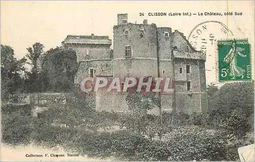 Cartes postales Clisson (Loire Inf) Le Chateau Cote Sud