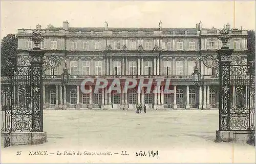 Cartes postales Nancy le Palais du Gouvernement LL