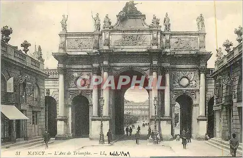 Cartes postales Nancy Arc de Triomphe