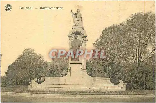 Cartes postales Tournai Monument Bara