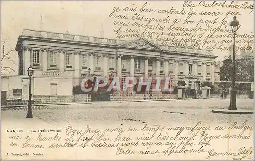 Cartes postales Nantes La Prefecture