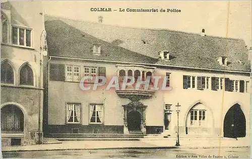 Cartes postales Colmar Le Commissariat de Police