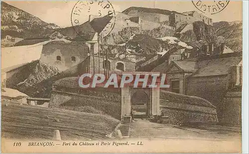 Cartes postales Briancon Fort du Chateau et Porte Piguerol