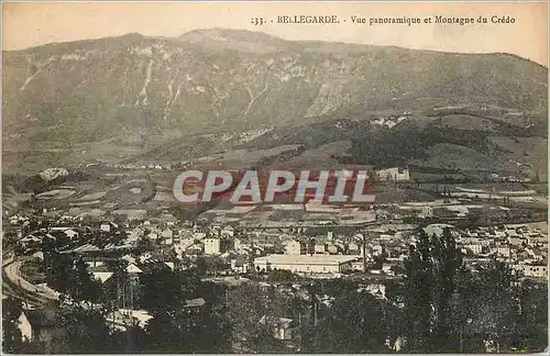 Ansichtskarte AK Bellegarde Vue Panoramique et Montagne du Credo