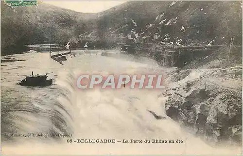 Cartes postales Bellegarde La Perte du Rhone en Ete
