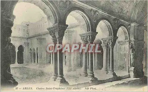 Cartes postales Arles Cloitre Saint Trophime (XIIe Siecle)