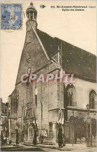 Cartes postales St Amand Montrond (Cher) Eglise des Carmes