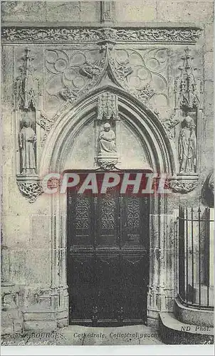 Cartes postales Bourges Cathedrale collateral gauche