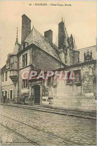 Ansichtskarte AK Bourges Hotel Cujas Musee