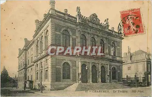 Cartes postales Chartres Le Theatre