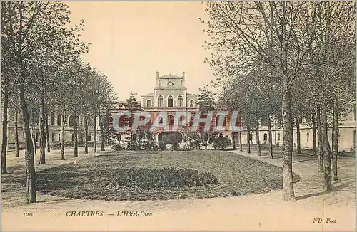 Ansichtskarte AK Chartres L'Hotel Dieu