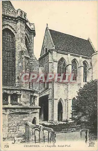 Ansichtskarte AK Chartres Chapelle Saint Pial