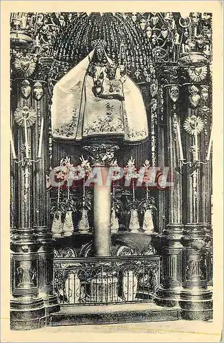 Cartes postales Cathedrale de Chartres La Vierge de Pilier