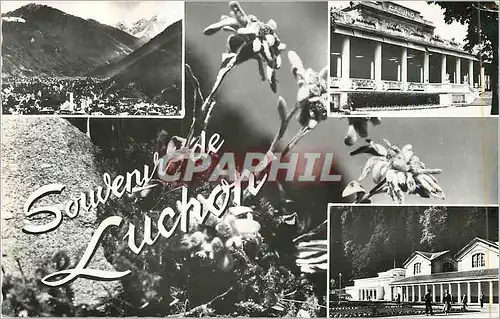 Moderne Karte Souvenir de Luchon Vue Generale Le Casino L'Etablissement Thermal