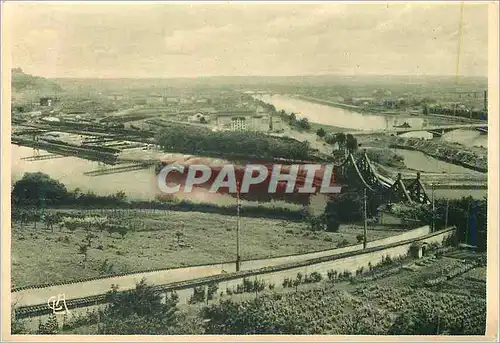 Cartes postales Lyon Le Confluent du Rhone et de saone