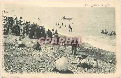 Cartes postales Les Bains de Mer