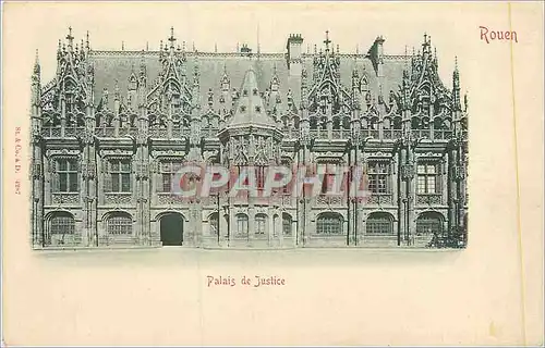 Cartes postales Rouen Palais de Justice