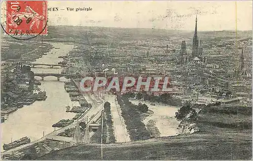 Cartes postales Rouen Vue Generale