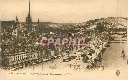 Cartes postales Rouen Panorama Pris du Transbordeur