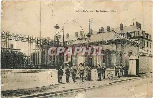 Cartes postales Rouen La Caserne pelissier Militaria