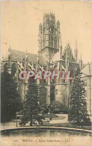 Cartes postales Rouen Eglise Saint Ouen