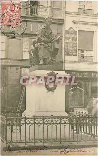 Ansichtskarte AK Rouen Statue de Boieldieu