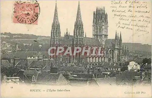 Cartes postales Rouen L'Eglise Saint Ouen