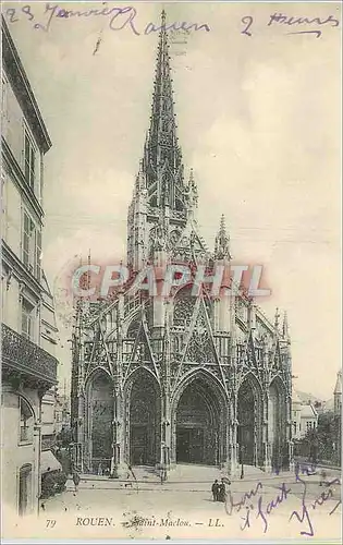 Cartes postales Rouen Saint Maclou